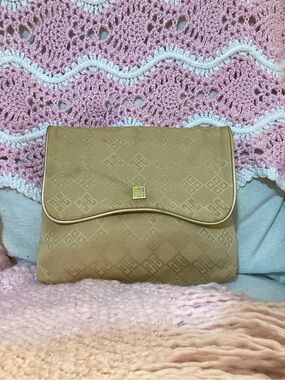 Vintage Givenchy Women’s Gold Cosmetic Bag